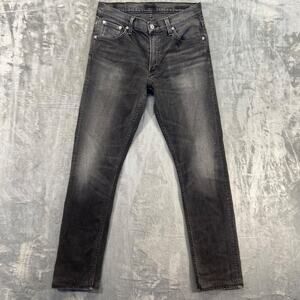 Citizens Of Humanity‎ Men's Slim Straight Jeans Size 32 Black